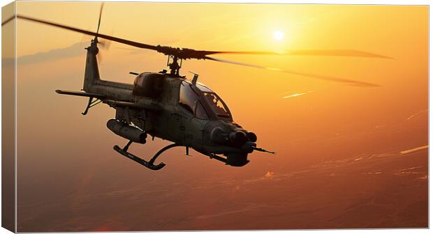 Bell AH-1 SuperCobra Canvas Print by Airborne Images