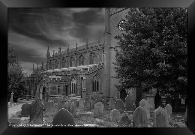 Church of St Thomas the Apostle, Heptonstall Framed Print by Colin Green