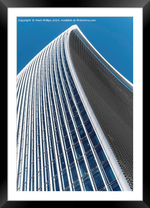 Walkie-Talkie Framed Mounted Print by Mark Phillips