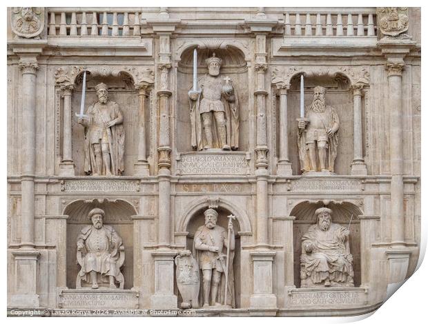 Arco de Santa Maria - Burgos Print by Laszlo Konya