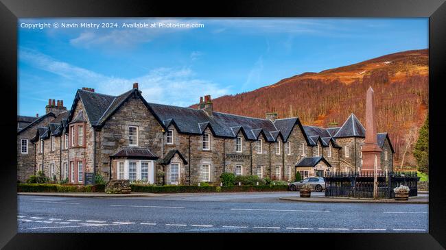 Dunalastair Hotel Suites, Kinloch Rannoch, Perthshire, Scotland   Framed Print by Navin Mistry