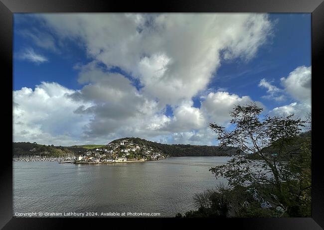 Kingswear Harbour Devon Framed Print by Graham Lathbury