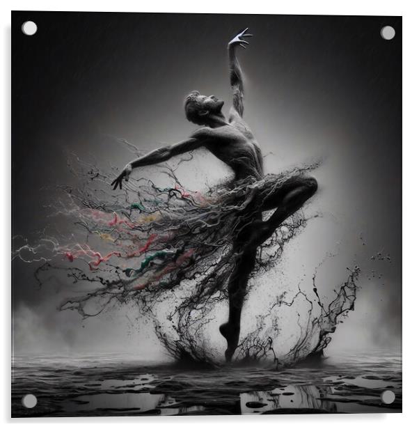 Art of the Dance Acrylic by Scott Anderson