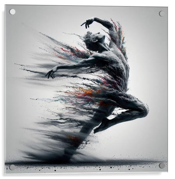 Strength of the Dance Acrylic by Scott Anderson