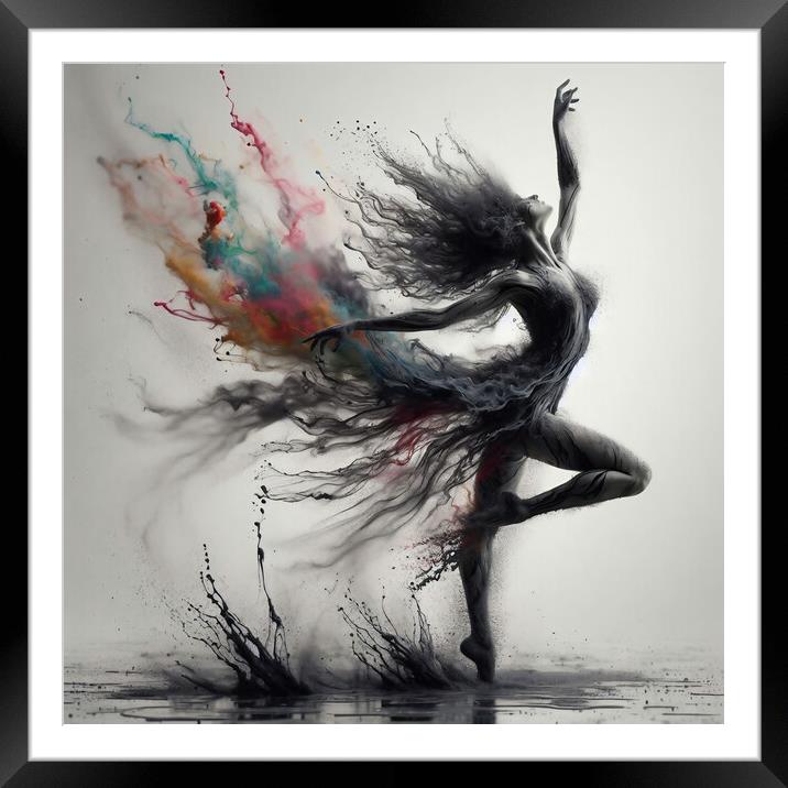 Art of the Dance Framed Mounted Print by Scott Anderson