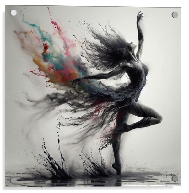 Art of the Dance Acrylic by Scott Anderson