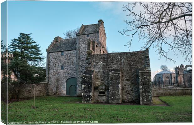 Bishop's House Elgin Canvas Print by Tom McPherson