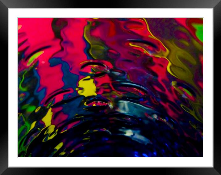 Abstract  2024 2 Framed Mounted Print by Stephanie Moore