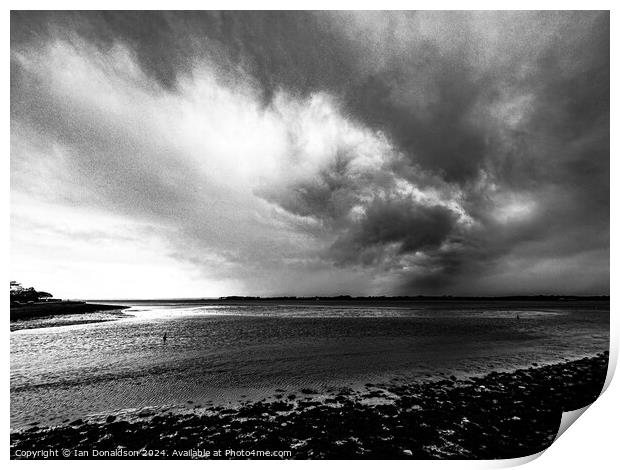 Storm Coming Print by Ian Donaldson