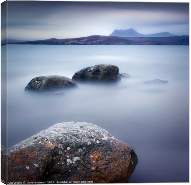 Gruinard Bay Canvas Print by Dave Bowman