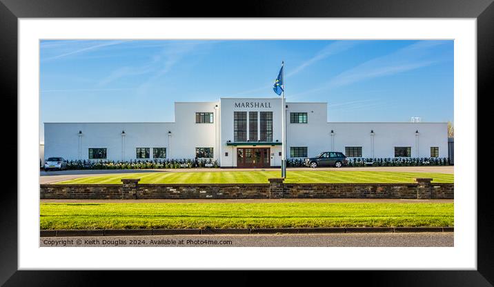 Marshall Headquarters, Cambridge Framed Mounted Print by Keith Douglas