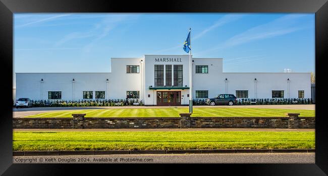 Marshall Headquarters, Cambridge Framed Print by Keith Douglas