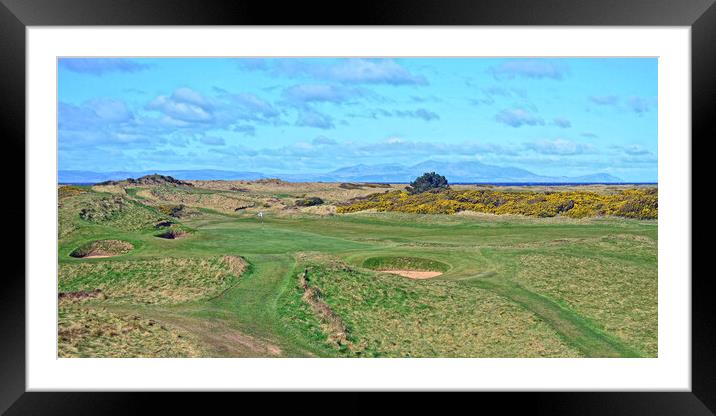 The Postage Stamp 8th Royal Troon Framed Mounted Print by Allan Durward Photography