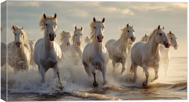 Running Free  Canvas Print by CC Designs