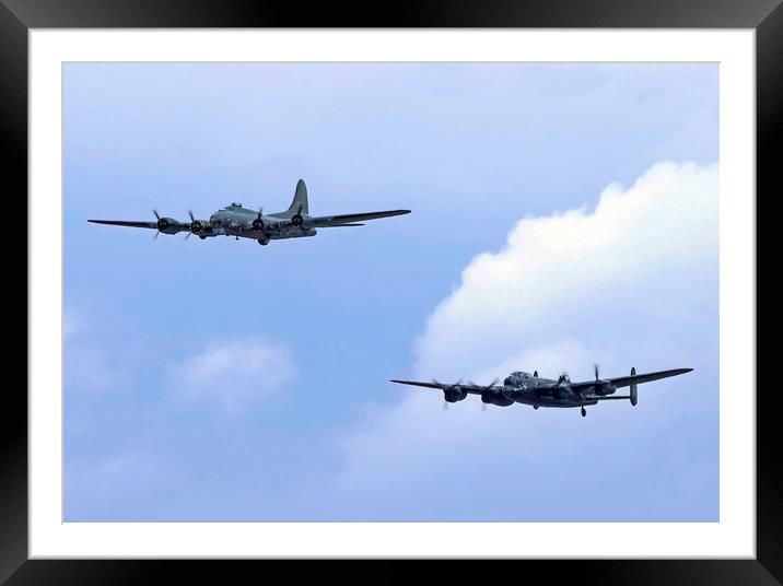 Bomber Alliance Framed Mounted Print by Stephen Ward