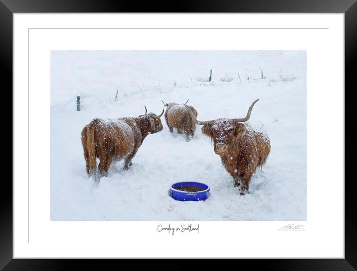 Coosday in Scotland Framed Mounted Print by JC studios LRPS ARPS