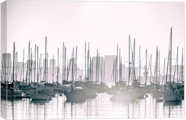 Nautical Forest Canvas Print by Joseph S Giacalone