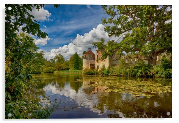 Scotney Castle Lamberhurst Kent UK Acrylic by John Gilham