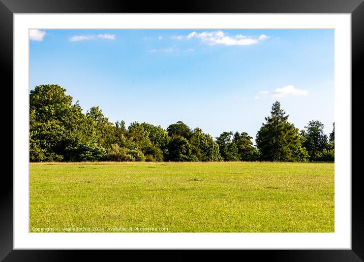 Outdoor field Framed Mounted Print by Man And Life