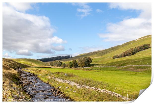 Outdoor field Print by Man And Life