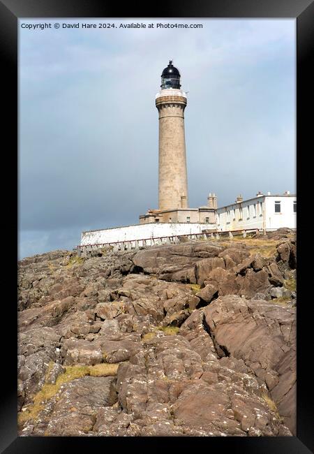 Ardnamurchan Lighthouse Framed Print by David Hare