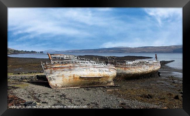 isle of mull     Framed Print by dale rys (LP)