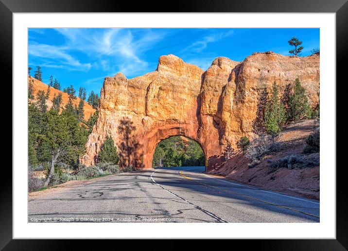 On The Road Again Framed Mounted Print by Joseph S Giacalone