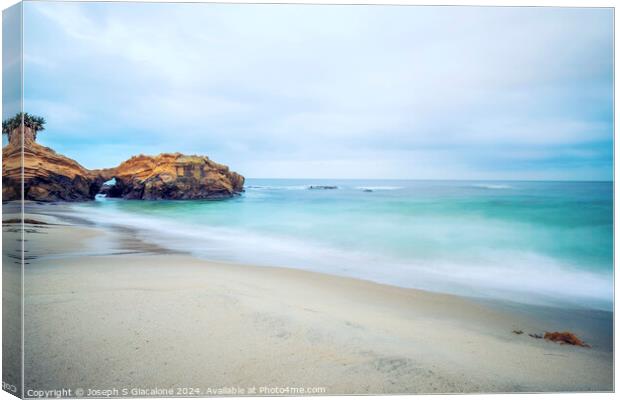 An Arch Beach Dream Canvas Print by Joseph S Giacalone