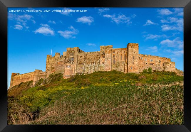 A castle on a hill Framed Print by Man And Life