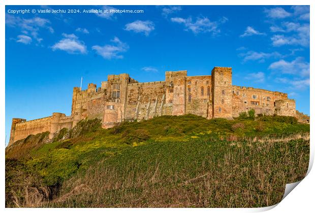 A castle on a hill Print by Man And Life