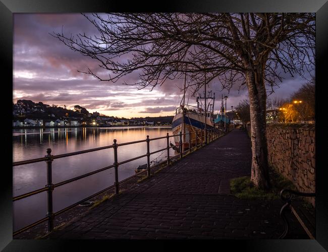 Bideford Quay Framed Print by Tony Twyman