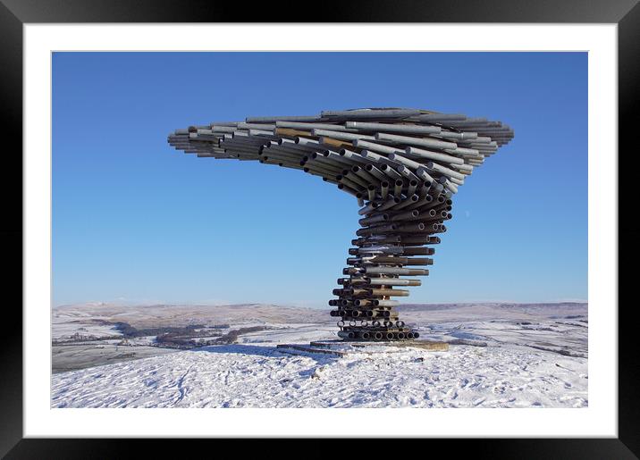 The Singing Ringing Tree Framed Mounted Print by David Birchall