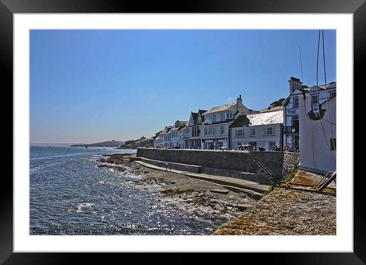 St Mawes a very Cornish Place Framed Mounted Print by Terri Waters