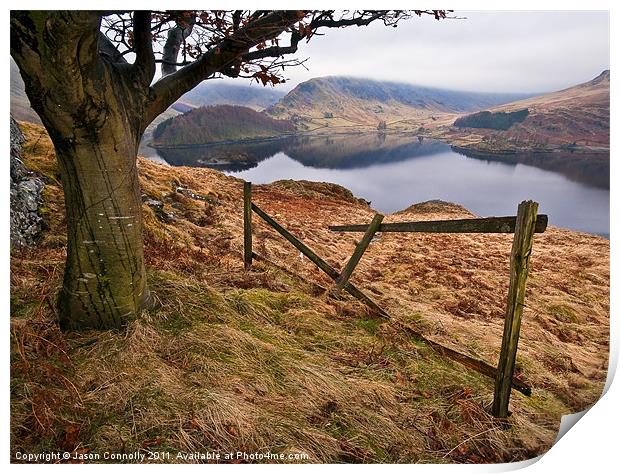 Haweswater Views Print by Jason Connolly
