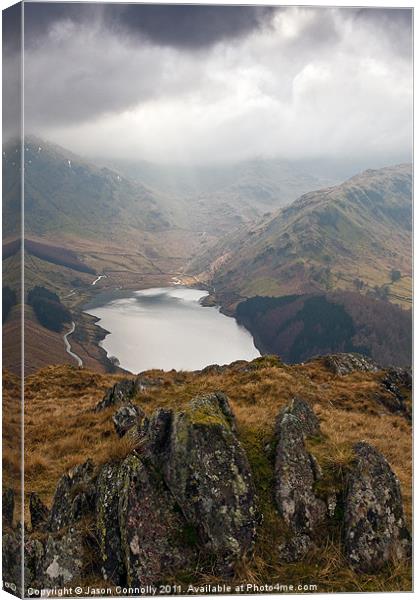 Haweswater, lake District Canvas Print by Jason Connolly