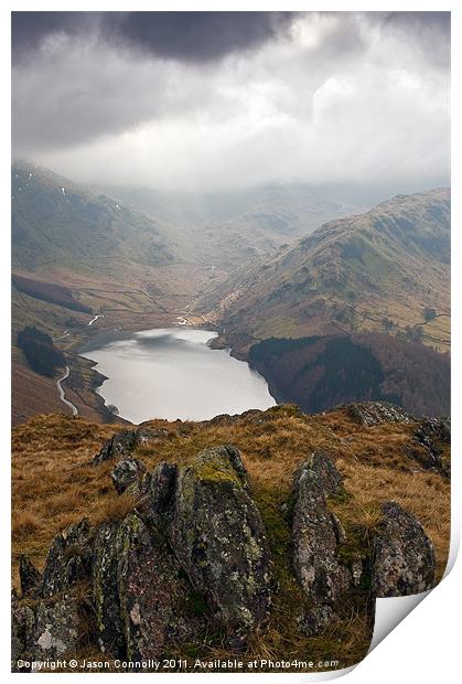 Haweswater, lake District Print by Jason Connolly