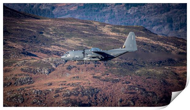 USAF MC-130 STRIX Print by J Biggadike