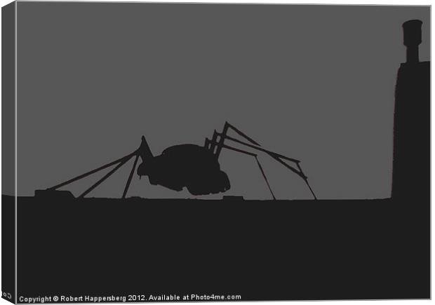 BUG ON A ROOF Canvas Print by Robert Happersberg
