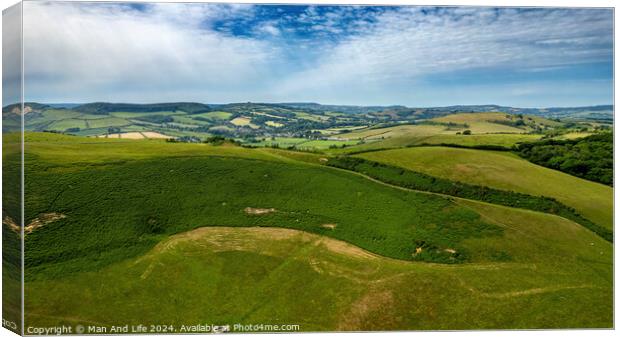 Outdoor grass Canvas Print by Man And Life