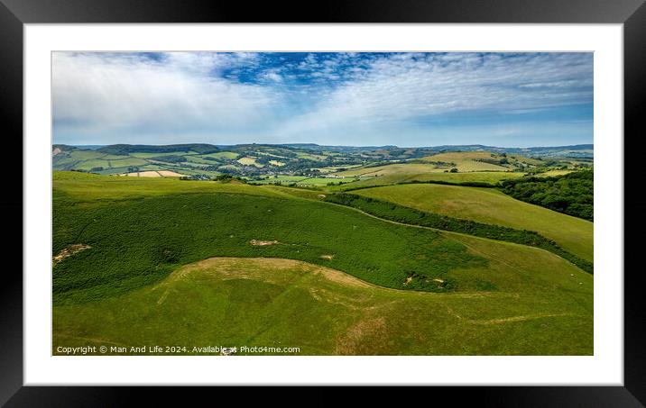 Outdoor grass Framed Mounted Print by Man And Life