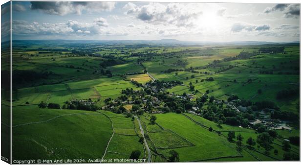 Outdoor grass Canvas Print by Man And Life