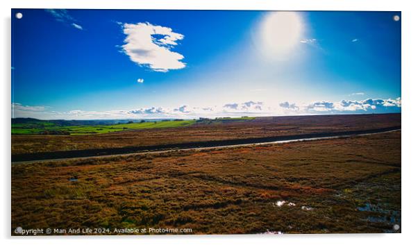 Outdoor field Acrylic by Man And Life