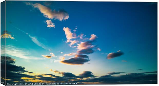 Sky cloud Canvas Print by Man And Life