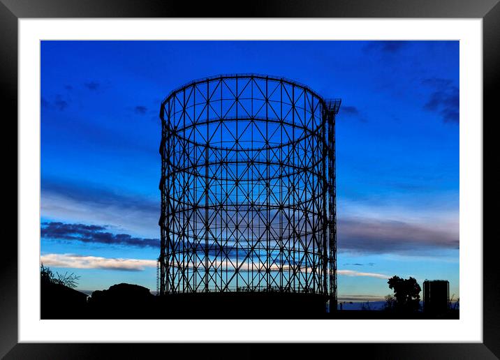 Gas Holder  Framed Mounted Print by Fabrizio Troiani