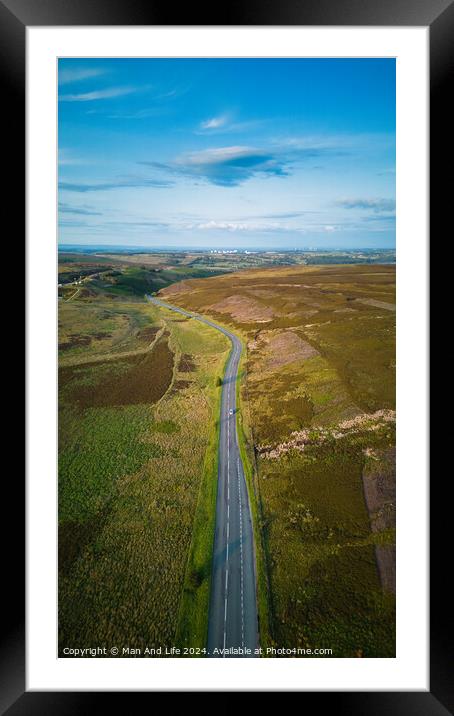 Outdoor stonerock Framed Mounted Print by Man And Life