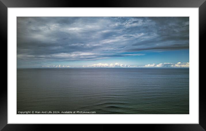 Sky cloud Framed Mounted Print by Man And Life