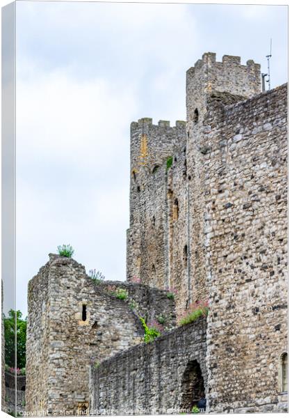 Conwy Castle Canvas Print by Man And Life