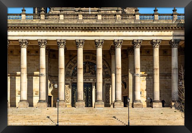 Building pillar Framed Print by Man And Life