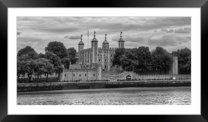 Tower of London Framed Mounted Print by Mike Gorton