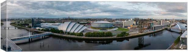 Glasgow Panorama Canvas Print by Apollo Aerial Photography
